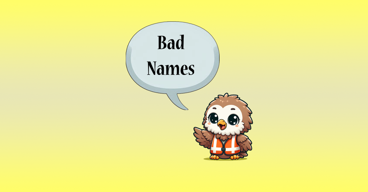 Thumbnail for Bad Names Hooty Edition Blog Post