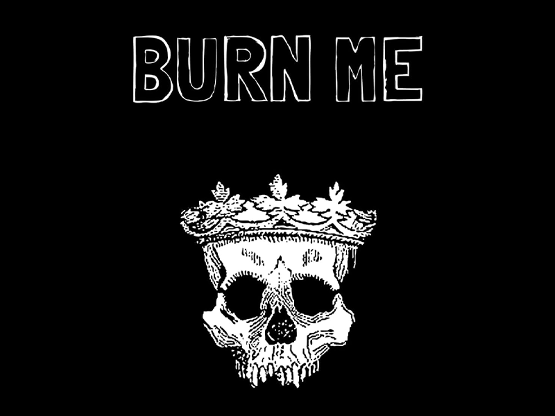 Burn Me Journal Book Cover